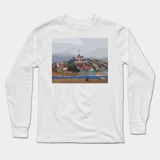 Salvation Mountain, East Jesus Slab City California Long Sleeve T-Shirt